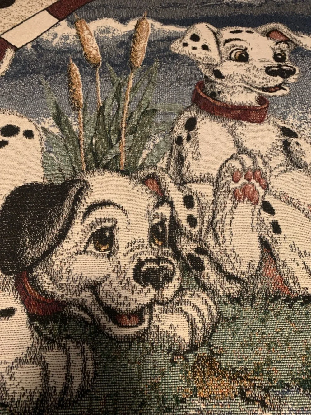 Disney 101 Dalmatian VINTAGE throw blanket